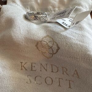 Kendra Scott Silver Ring size 9